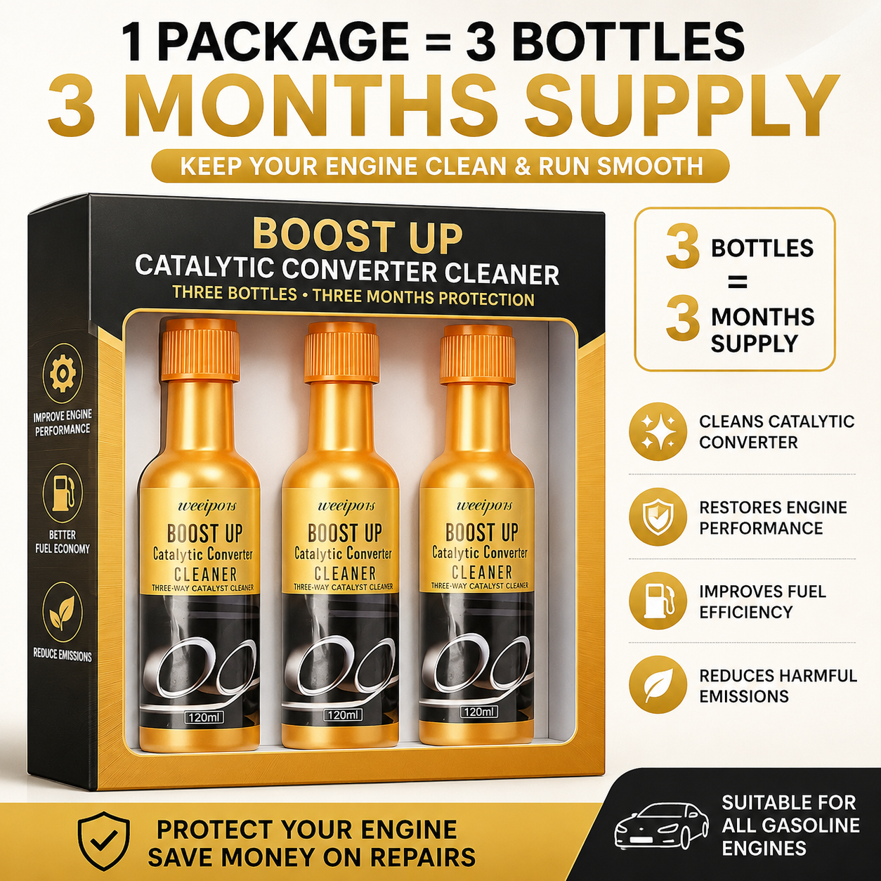 🔥Hot Summer Deal – Up To 50% OFF 🔥 - Catalytic Converter Cleaner ⚙️ - Image 1