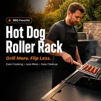 🔥SUMMER SALE OFF 50%  Hot Dog Roller for Grill🌭 thumbnail 1