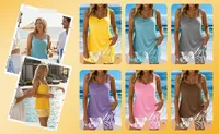 🔥👙Hot Deal Summer SALE OFF UP TO 60%🌊🔥 Two-piece Body Covering Surplice Tankini Printed Boxer Swimsuit thumbnail 5