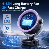 🔥Hot Deal Summer SALE OFF UP TO 50% + Free Shipping🔥4000mAh Clip-on Fan 360° Rotate Quiet Desk Fan thumbnail 3