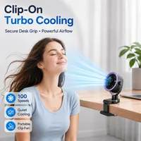 🔥Hot Deal Summer SALE OFF UP TO 50% + Free Shipping🔥4000mAh Clip-on Fan 360° Rotate Quiet Desk Fan thumbnail 1