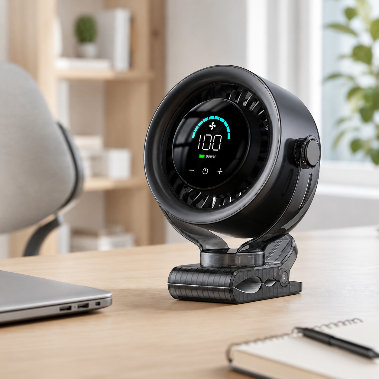 🔥Hot Deal Summer SALE OFF UP TO 50% + Free Shipping🔥4000mAh Clip-on Fan 360° Rotate Quiet Desk Fan thumbnail 16