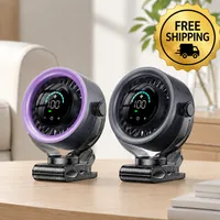 🔥Hot Deal Summer SALE OFF UP TO 50% + Free Shipping🔥4000mAh Clip-on Fan 360° Rotate Quiet Desk Fan thumbnail 14