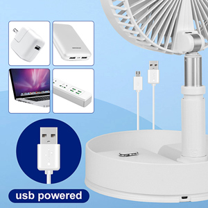 Telescopic Desk Fan