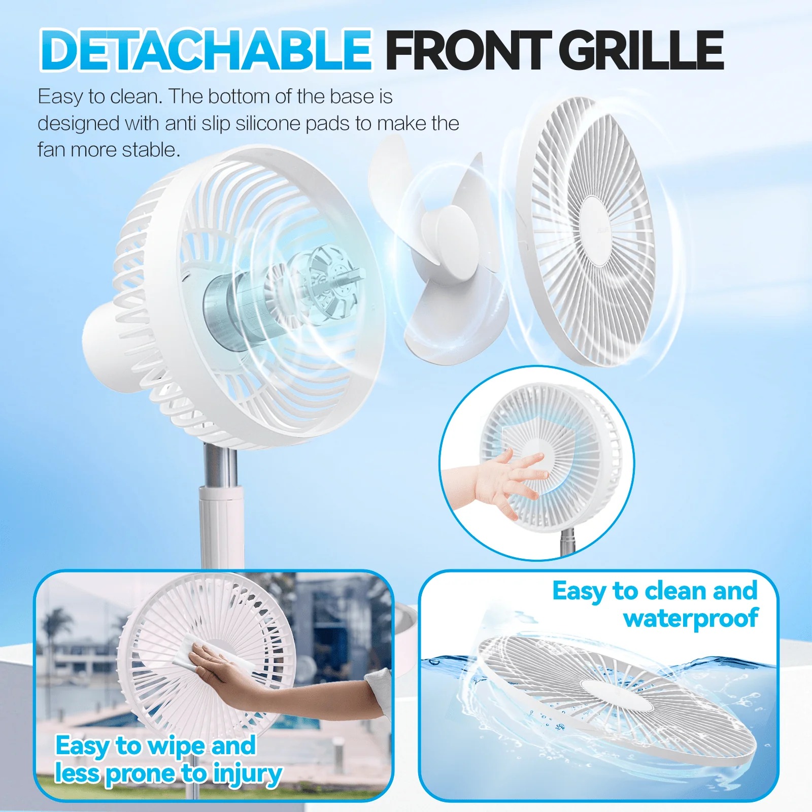 🏆Limited Time Sale 60% OFF🔥FOLDOUT 2-IN-1 PORTABLE TABLETOP & FLOOR FAN thumbnail 7