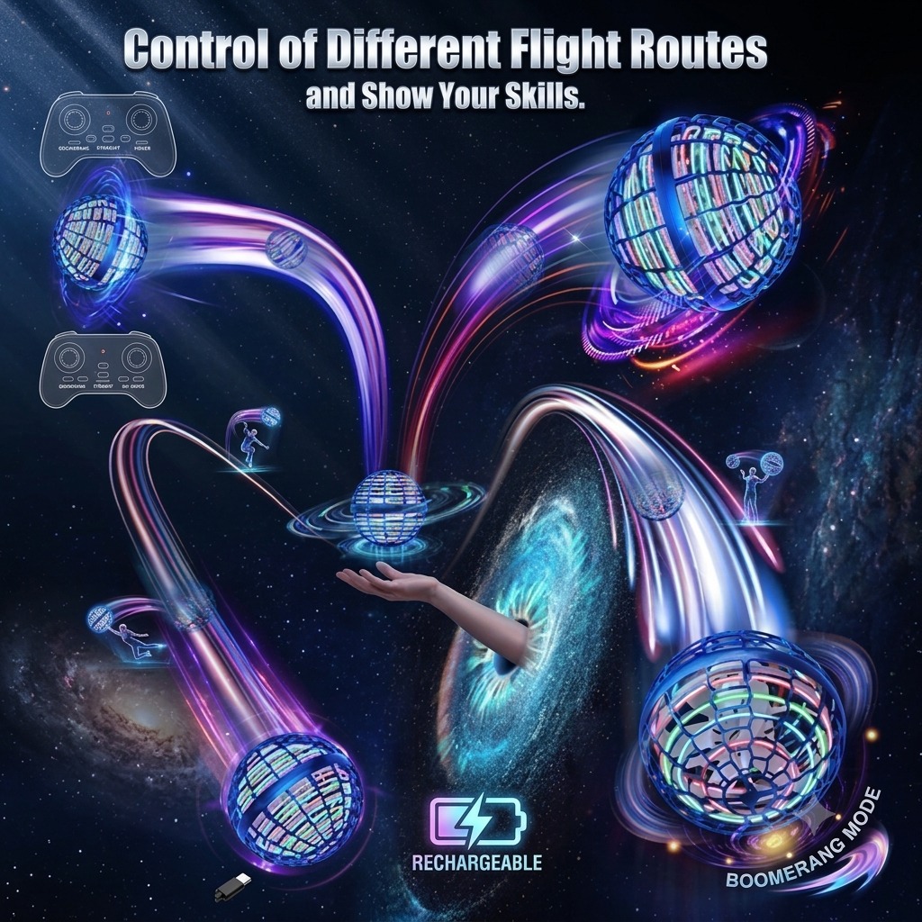 🔥HOT DEAL SUMMER SALE OFF 70%🔥Magic Air Floating Ball thumbnail 4