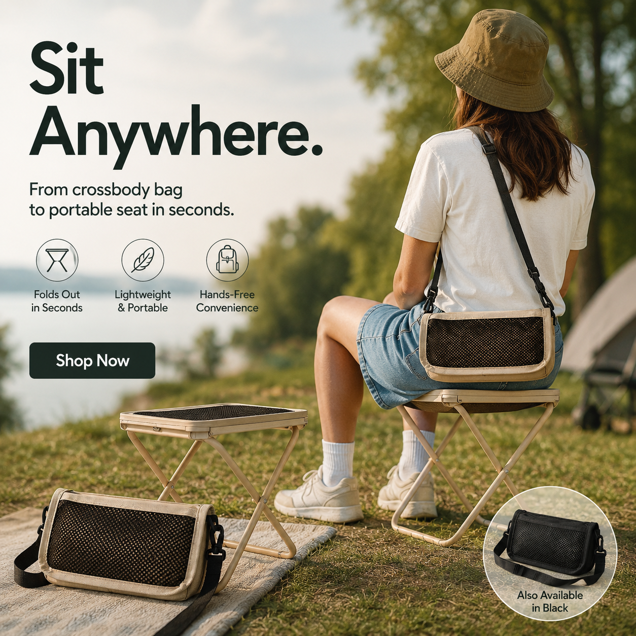 🔥Summer Sale Upto 60% Nomad Sling Chair thumbnail 3