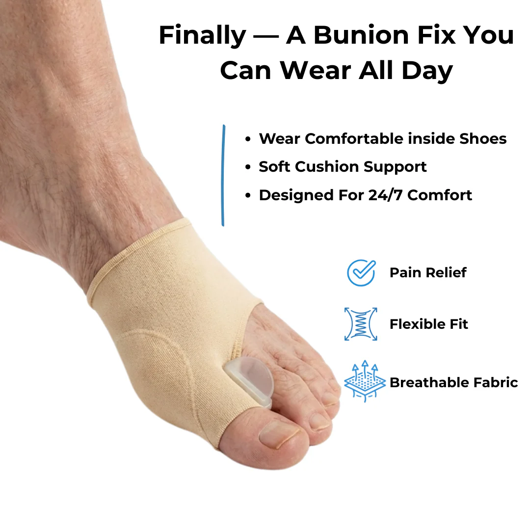 🔥 HOT DEAL Save Up To 50% All-Day Bunion Relief Sleeve thumbnail 4