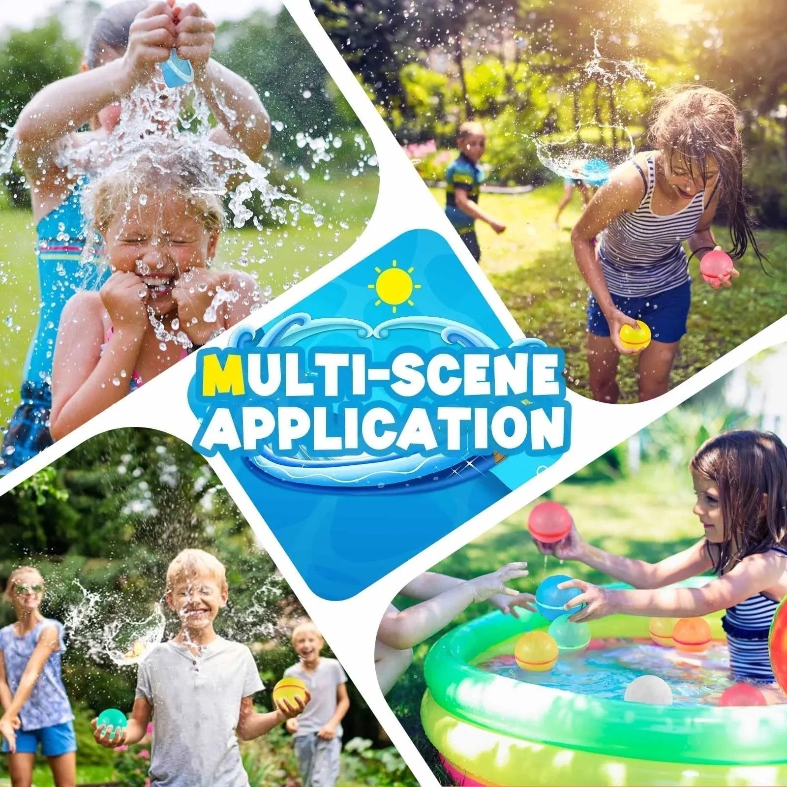 💎Hot Deal Summer Sale Off 70% 🎉Reusable self-sealing water balloons🌊 thumbnail 6