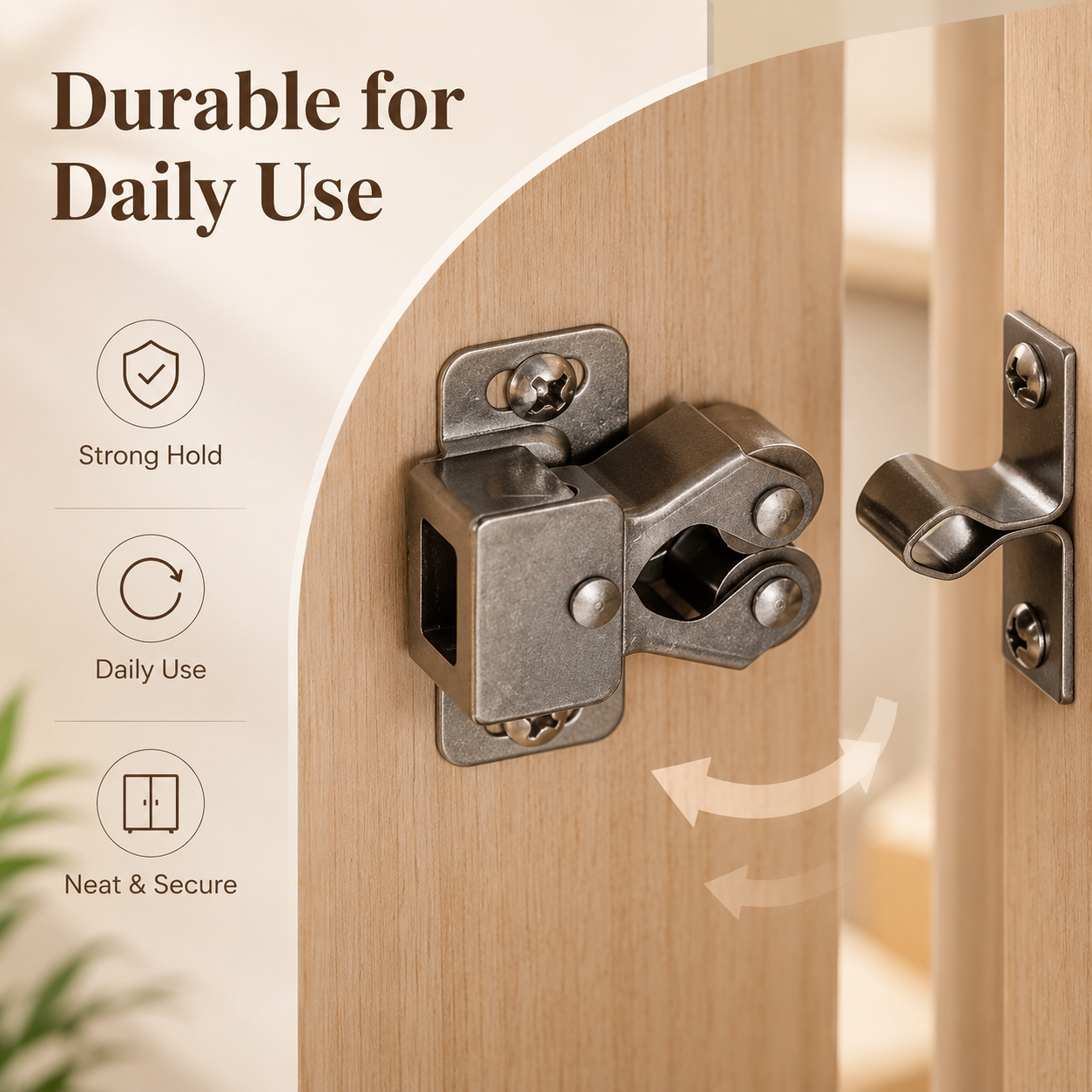 🔥💥 HOT DEAL Save Up To 70%🔩 Reliable Double Roller Catch for Everyday Use thumbnail 5