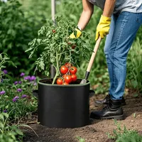 🔥 Hot Sale 69% OFF 🌱5 Pieces 5 Gallon Grow Bag Heavy Duty Aeration Fabric Pots with Handles for Vegetables, Fruits 🪴 thumbnail 6