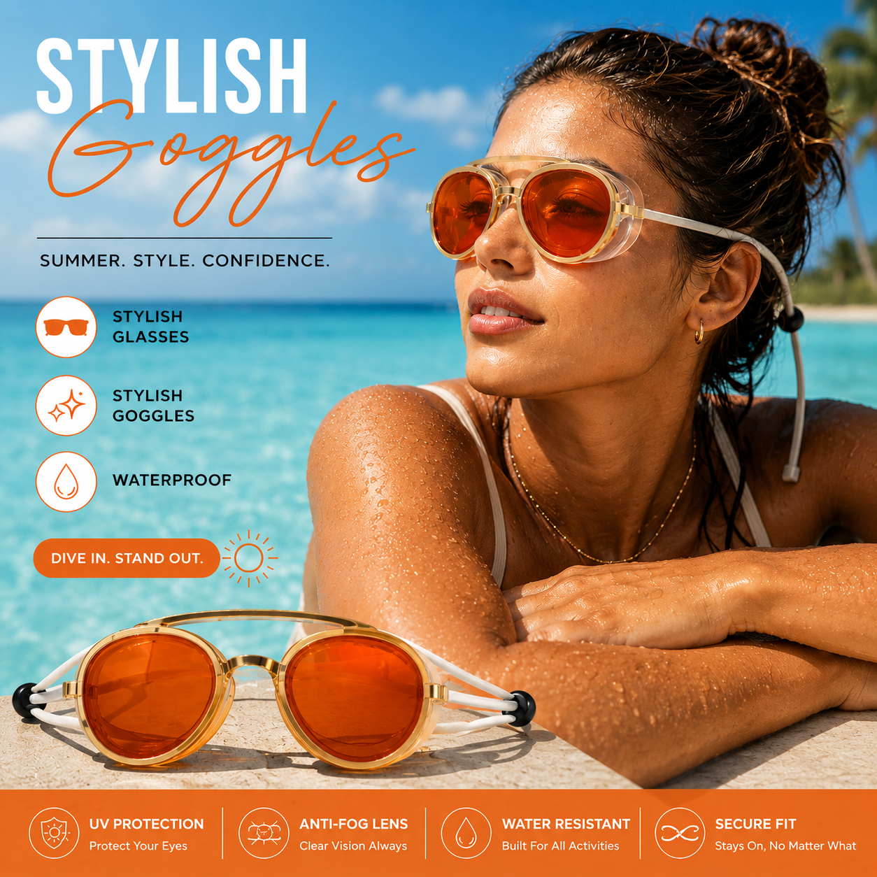 ☀️ All-In-One Summer Goggles 🏖️ thumbnail 2