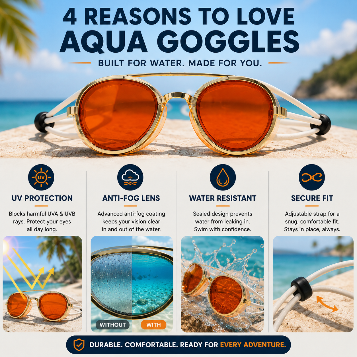 ☀️ All-In-One Summer Goggles 🏖️ thumbnail 4