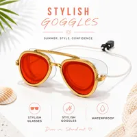 🔥 Hot Sale 65% OFF☀️ All-In-One Summer Goggles 🏖️ thumbnail 9