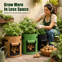🔥 Hot Sale 59% OFF 🌱Fabric Potato Grow Bag with Harvest Window for Patato or vegetables🪴 thumbnail 7