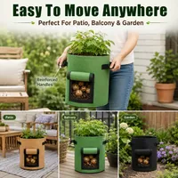 🔥 Hot Sale 59% OFF 🌱Fabric Potato Grow Bag with Harvest Window for Patato or vegetables🪴 thumbnail 4