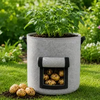 🔥 Hot Sale 59% OFF 🌱Fabric Potato Grow Bag with Harvest Window for Patato or vegetables🪴 thumbnail 11