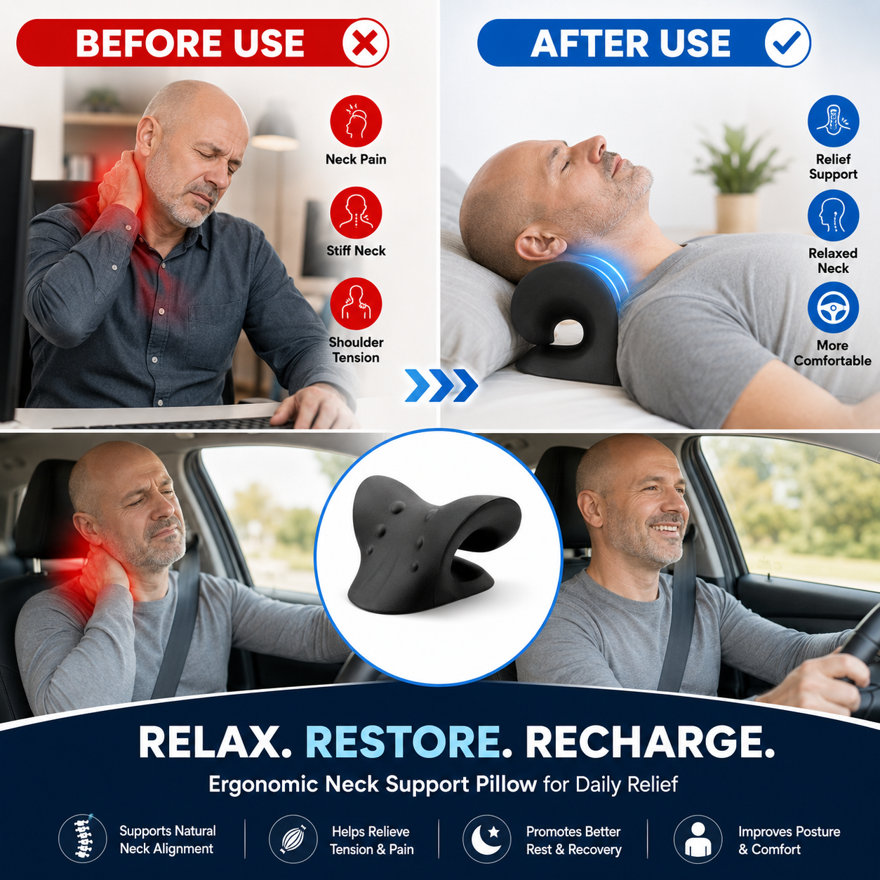 🔥 Limited Deal: Get 50% OFF🔥 - Say Goodbye to Daily Neck Tension 🔥 - Image 1