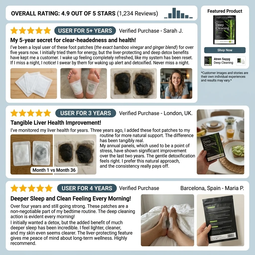 🔥💥 HOT DEAL Save Up To 60%  Liver-Protecting & Detoxifying Foot Patches| Restore Balance & Wellness thumbnail 10