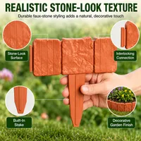 🔥 Hot Sale 59% OFF + Free Shipping 🚧🌱🚧10Pcs/Set Stone-effect garden fence thumbnail 3