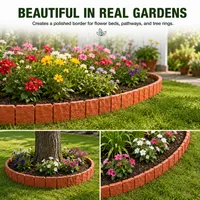 🔥 Hot Sale 59% OFF + Free Shipping 🚧🌱🚧10Pcs/Set Stone-effect garden fence thumbnail 4