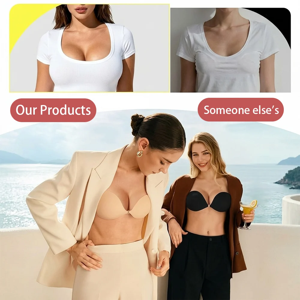 🔥💥 HOT DEAL Save Up To 70% Invisible Lift Bra Inserts thumbnail 5