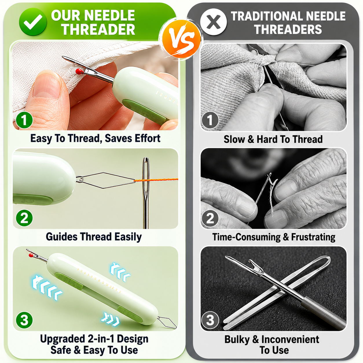 🔥 Buy 1 Get 1 Free This Summer 🔥 Sewing Helper Set – Perfect Gift For Mom & Grandma 🎁 thumbnail 3