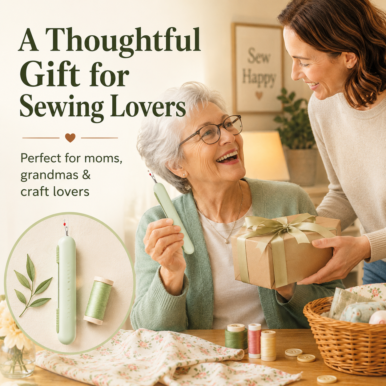 🔥 Buy 1 Get 1 Free This Summer 🔥 Sewing Helper Set – Perfect Gift For Mom & Grandma 🎁 thumbnail 4