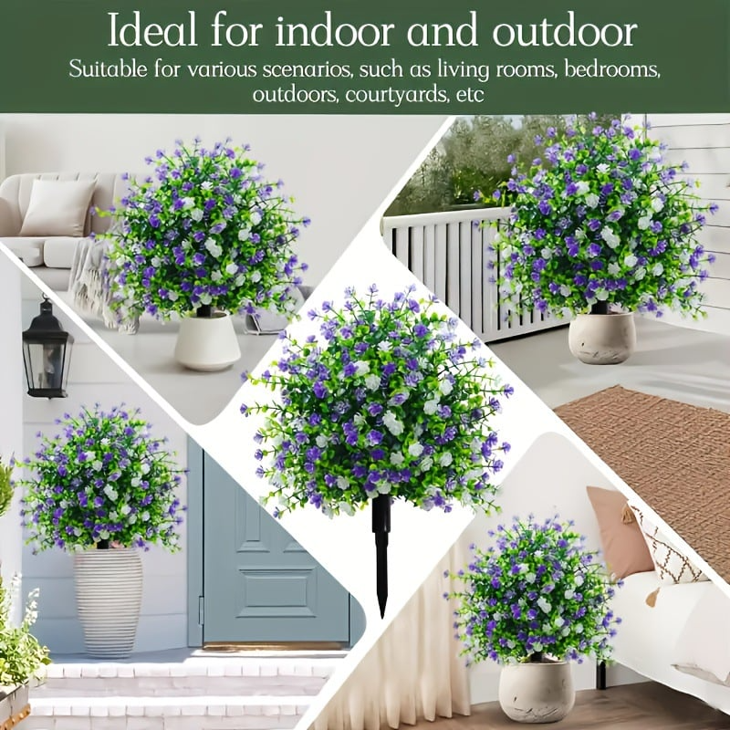 🎁Last Day Sale - 50% Off🔥Artificial Potted Trees With Ground Stakes🌼 thumbnail 2
