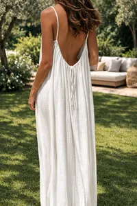 ☀️ Last Promotion 50% OFF ☀️ Backless Allura Dress thumbnail 4