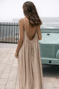 ☀️ Last Promotion 50% OFF ☀️ Backless Allura Dress thumbnail 11