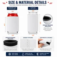 🔥 Hot Sale 59% OFF 4th Of July Usa 250th Anniversary - Can Cooler thumbnail 3