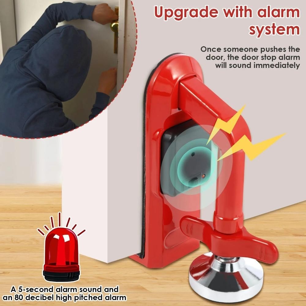 🔥Last Day 50% OFF🚨Portable Alarm Door Stopper thumbnail 10