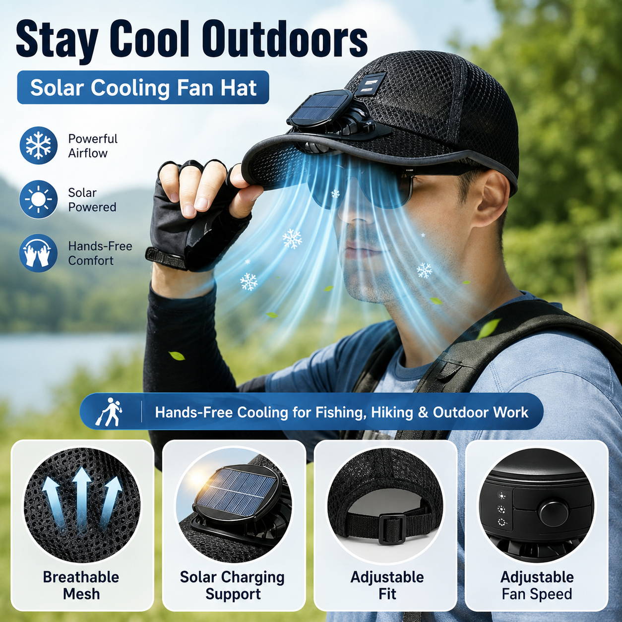 🔥 50% OFF Summer Cooling Deal 🔥 Beat the Heat Outdoors - Image 1