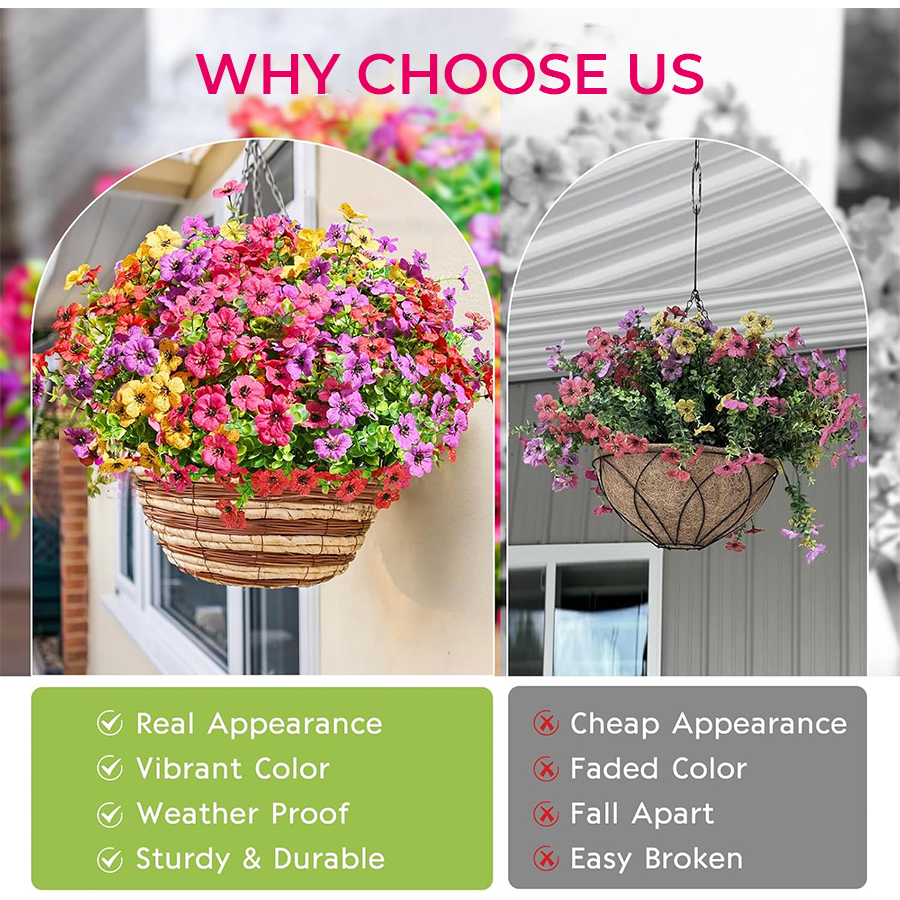 🔥Save 50% This Summer🔥Realistic UV-Resistant Outdoor Flowers thumbnail 5
