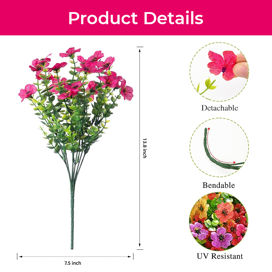 🔥Save 50% This Summer🔥Realistic UV-Resistant Outdoor Flowers thumbnail 3
