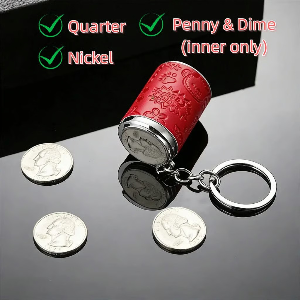 🔥 Limited Deal: Get 50% OFF🔥 Mini Coin Storage Keychain thumbnail 8