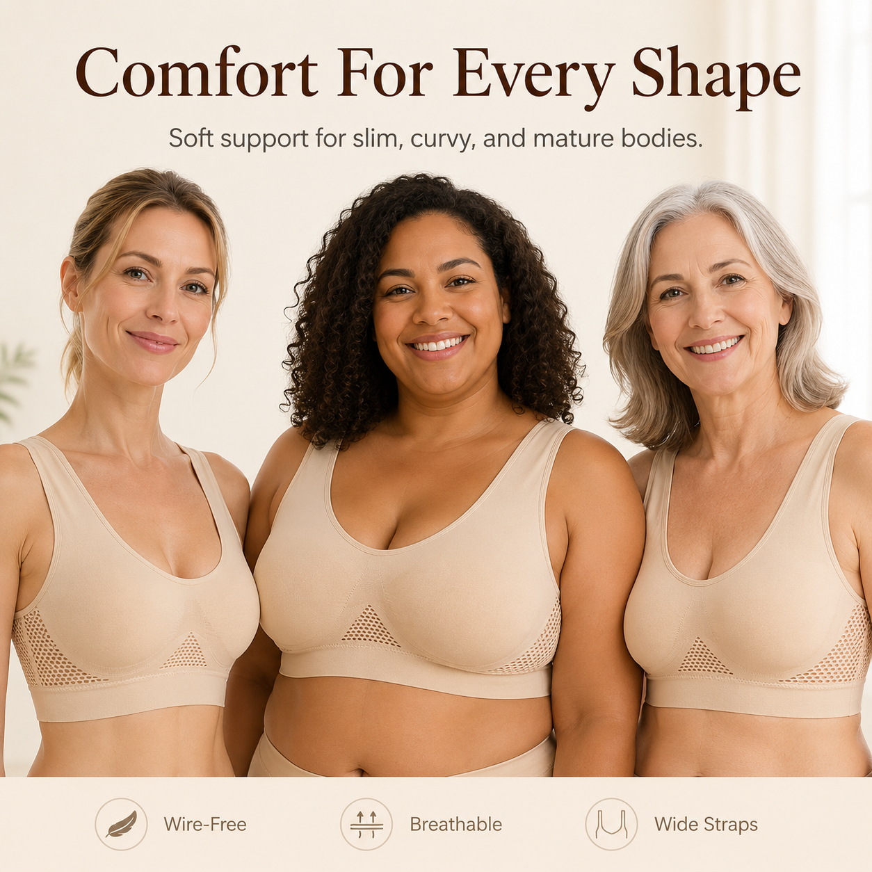 🔥 Limited Deal: Get 50% OFF🔥- Breathable Anti-Sagging Breasts Bra 👙 thumbnail 4