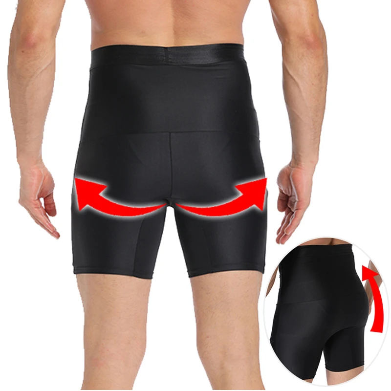 🔥Hot Deal Summer Sale 50%✨Men’s High-Waist Tummy Control Body Shaper Boxer Briefs thumbnail 7
