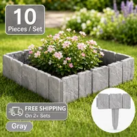 🔥 Hot Sale 59% OFF + Free Shipping 🚧🌱🚧10Pcs/Set Stone-effect garden fence thumbnail 9