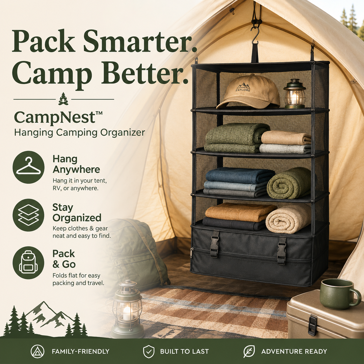 🔥Summer Camping Sale — Save Up To 50%🔥 - Keep Clothes Neat Anywhere You Camp 🏕️ thumbnail 2