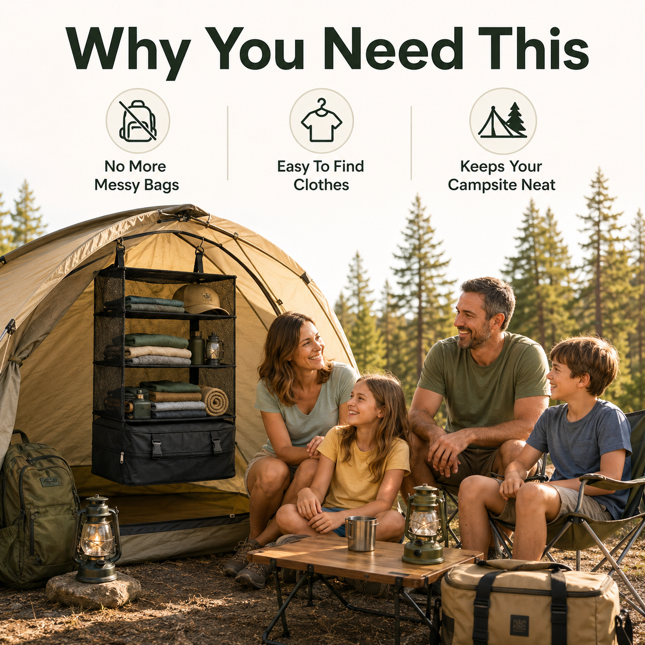 🔥Summer Camping Sale — Save Up To 50%🔥 - Keep Clothes Neat Anywhere You Camp 🏕️ thumbnail 3
