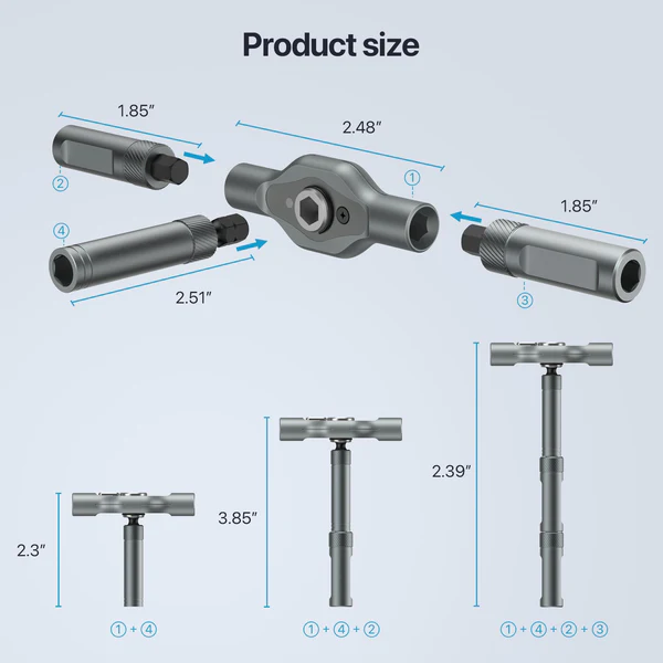 🔧 50% OFF NOW! 🔩 24-in-1 Magnetic Ratcheting Screwdriver Set – Compact, Lightweight & Perfect for DIY Repairs 🛠️ thumbnail 2
