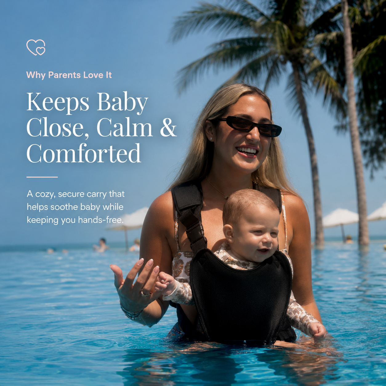 🔥Hot Deal Summer Sale 50%✨Ergonomic Baby Carrier That Keeps Baby Close and Supported thumbnail 2