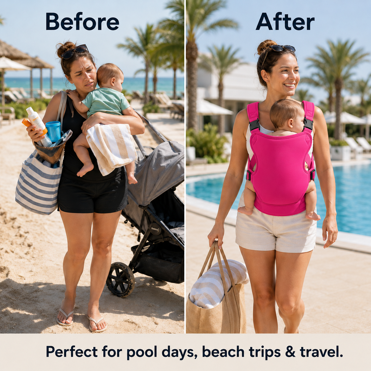 🔥Hot Deal Summer Sale 50%✨Ergonomic Baby Carrier That Keeps Baby Close and Supported thumbnail 9