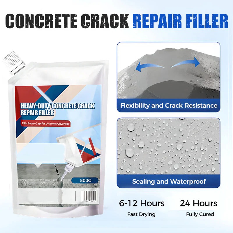 ⏰Limited Sale 50% OFF 🌿💧Heavy-Duty Concrete Crack Repair Adhesive thumbnail 5