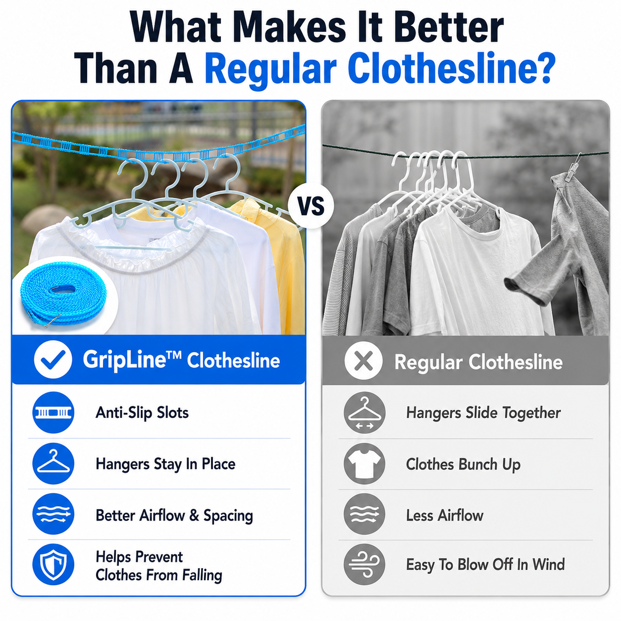 🔥Save 50% This Summer 🔥- Keep Fresh Laundry From Falling In The Wind 🍃 thumbnail 4