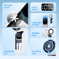 🏖️Summer Hot Sale 50% OFF❄️Portable Handheld & Foldable Silent Cooling Fan💨High-Velocity, Foldable & Rechargeable 🌬️ thumbnail 2