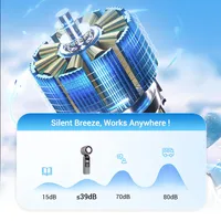 🏖️Summer Hot Sale 50% OFF❄️Portable Handheld & Foldable Silent Cooling Fan💨High-Velocity, Foldable & Rechargeable 🌬️ thumbnail 6