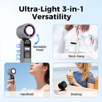 🏖️Summer Hot Sale 50% OFF❄️Portable Handheld & Foldable Silent Cooling Fan💨High-Velocity, Foldable & Rechargeable 🌬️ thumbnail 7